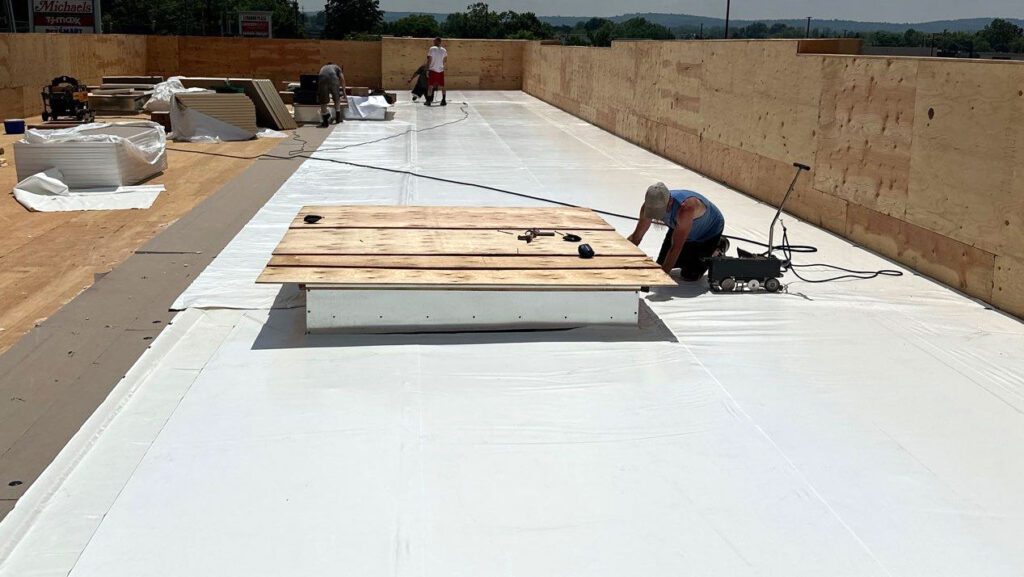 Commercial Flat roof example for A&A Contracting 5